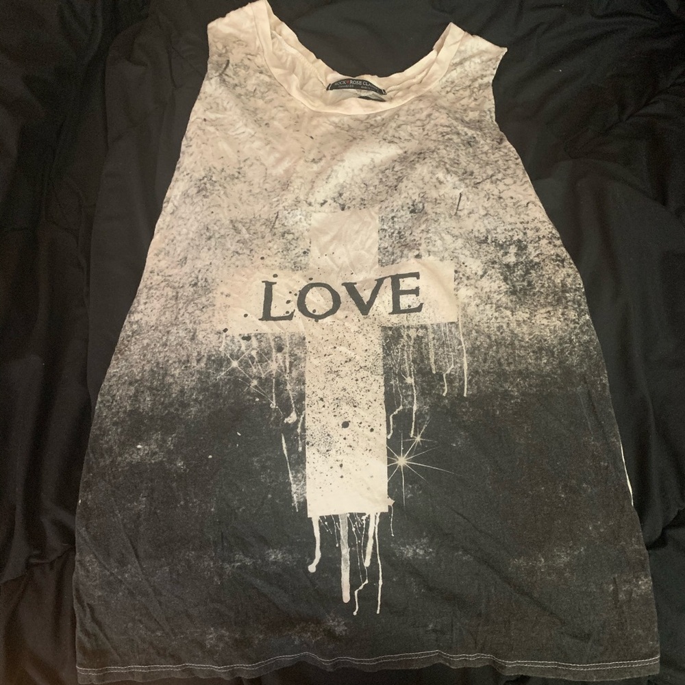 Cross Open Back Tank Top